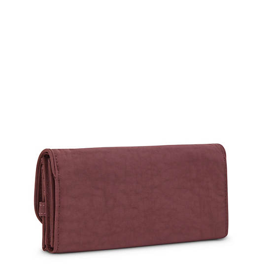 Kipling Money Land Snap Wallet Cüzdan Bordo | TR 1027AH